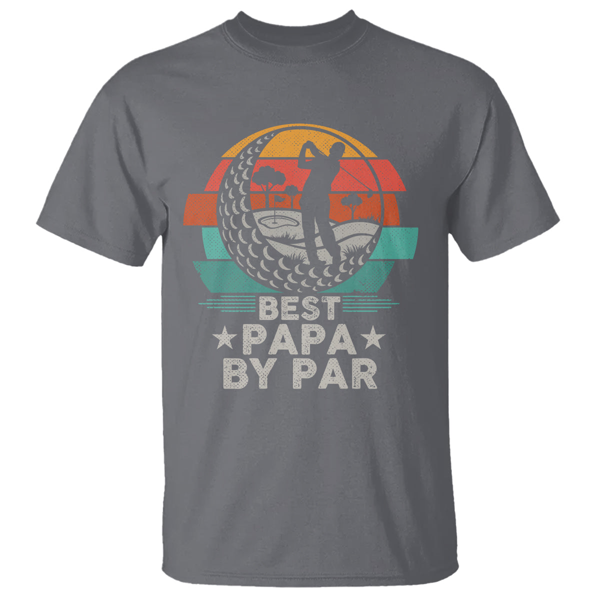 Golf Dad T Shirt Funny Best Papa By Par Golf Player Dad Father's Day - Wonder Print Shop