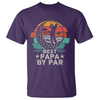 Golf Dad T Shirt Funny Best Papa By Par Golf Player Dad Father's Day - Wonder Print Shop