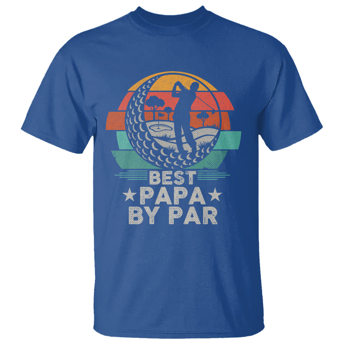 Golf Dad T Shirt Funny Best Papa By Par Golf Player Dad Father's Day - Wonder Print Shop