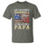 Baseball Dad T Shirt My Favorite Baseball Player Calls Me Papa Father's Day - Wonder Print Shop