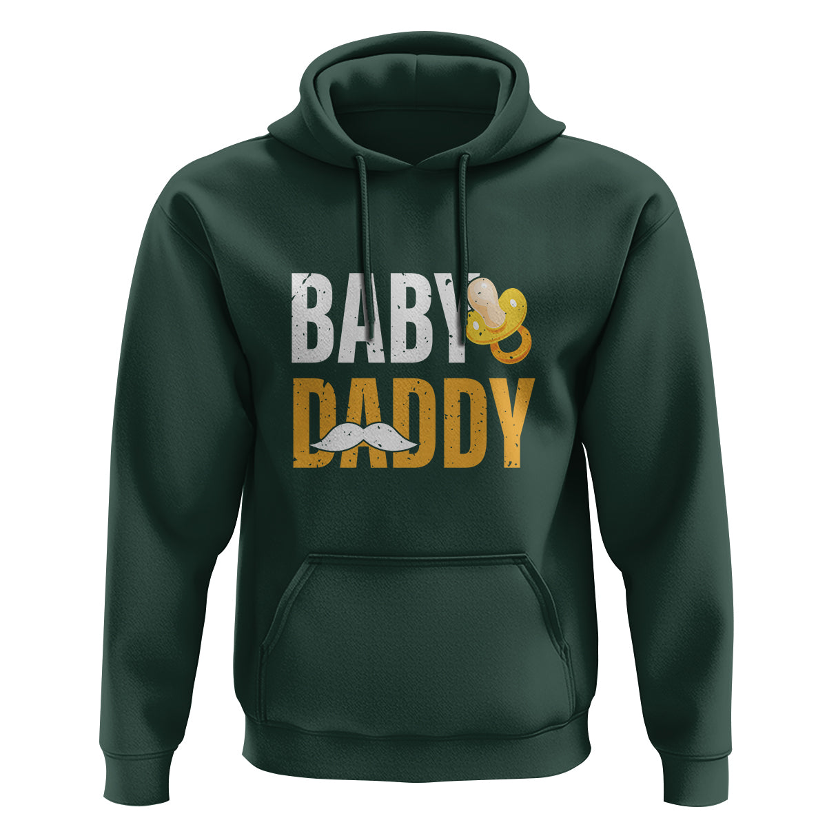 Funny New Dad Hoodie Baby Daddy First Time Father's Day - Wonder Print Shop