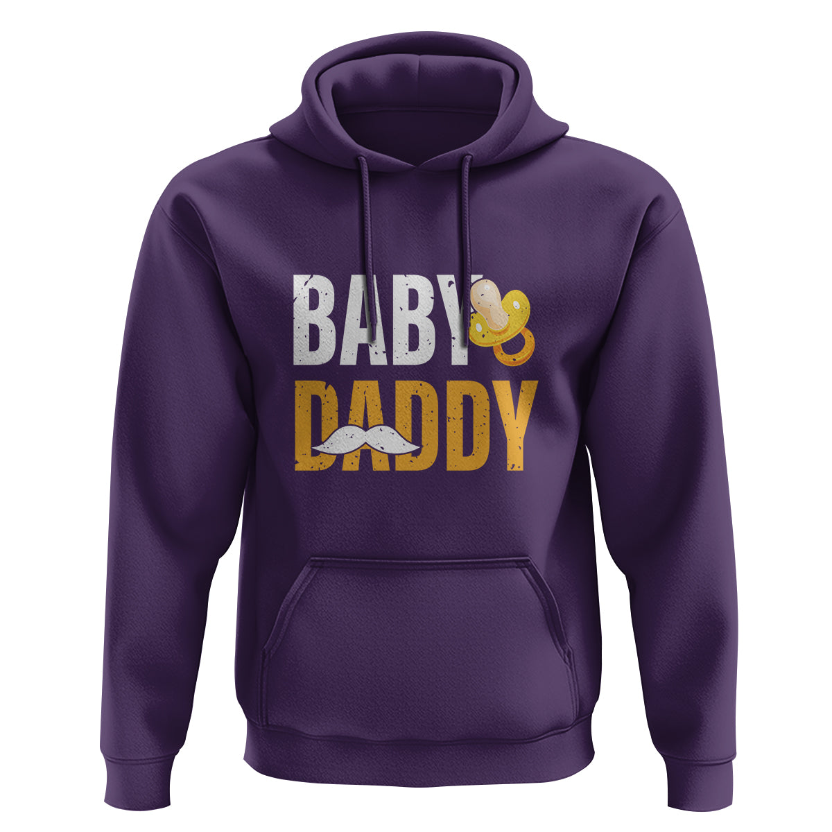 Funny New Dad Hoodie Baby Daddy First Time Father's Day - Wonder Print Shop