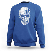 Father's Day Sweatshirt One Badass Bonus Dad Skull - Wonder Print Shop