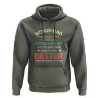 Father's Day Hoodie Bonus Dad Made My Life Better Thanks For Putting Up My Mom - Wonder Print Shop