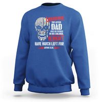 Autism Awareness Sweatshirt Warning This Autism Dad Uses His Patience On His Children Father's Day - Wonder Print Shop