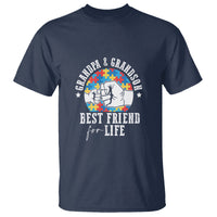 Autism Awareness T Shirt Grandpa Grandson Best Friend For Life Father's Day - Wonder Print Shop