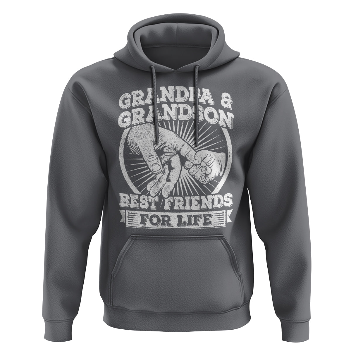 Father's Day Hoodie Grandpa Grandson Best Friend for Life - Wonder Print Shop