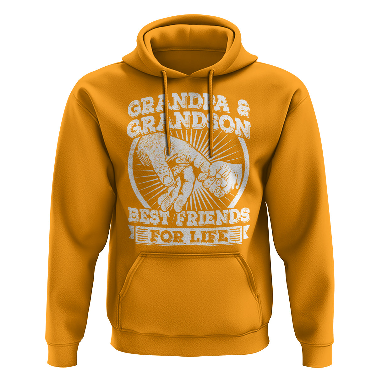 Father's Day Hoodie Grandpa Grandson Best Friend for Life - Wonder Print Shop