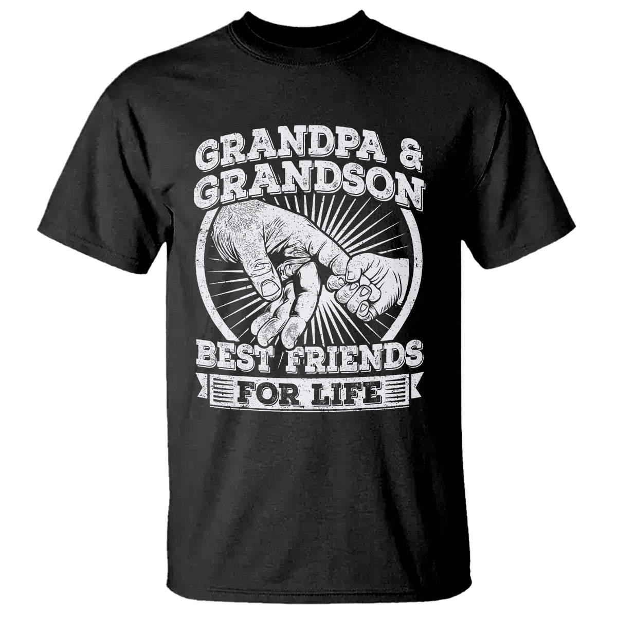 Father's Day T Shirt Grandpa Grandson Best Friend for Life - Wonder Print Shop