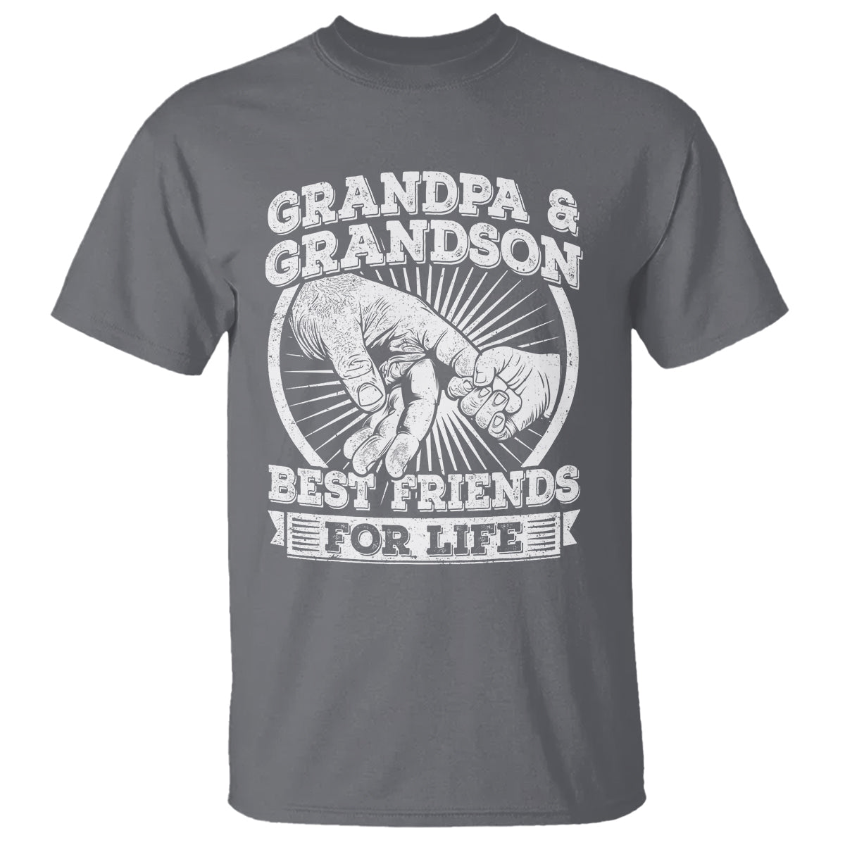 Father's Day T Shirt Grandpa Grandson Best Friend for Life - Wonder Print Shop