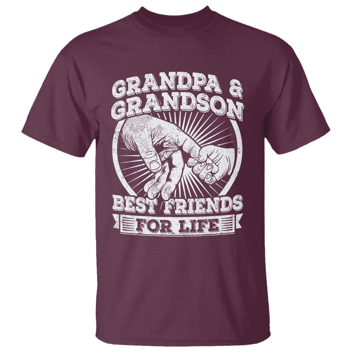 Father's Day T Shirt Grandpa Grandson Best Friend for Life - Wonder Print Shop