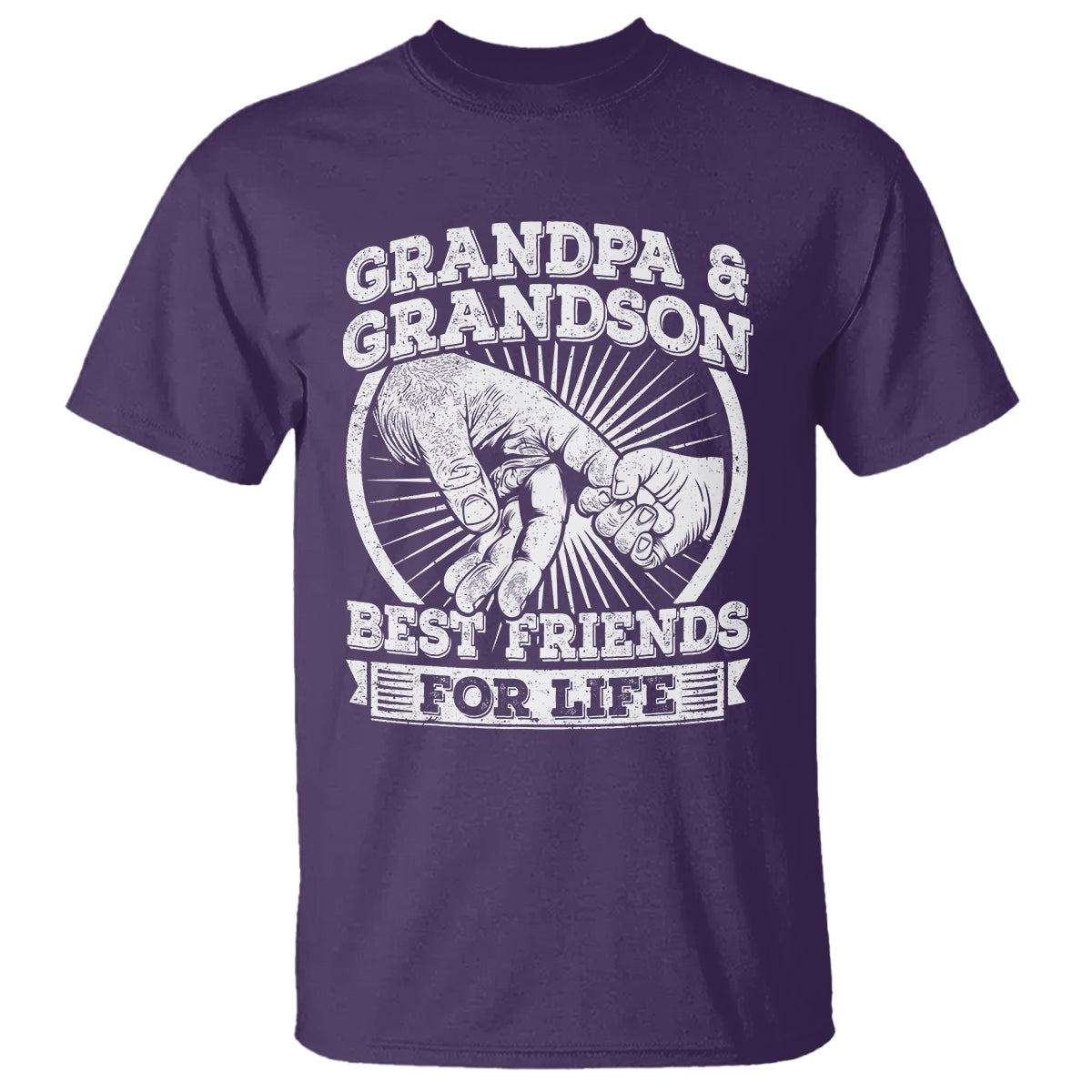 Father's Day T Shirt Grandpa Grandson Best Friend for Life - Wonder Print Shop