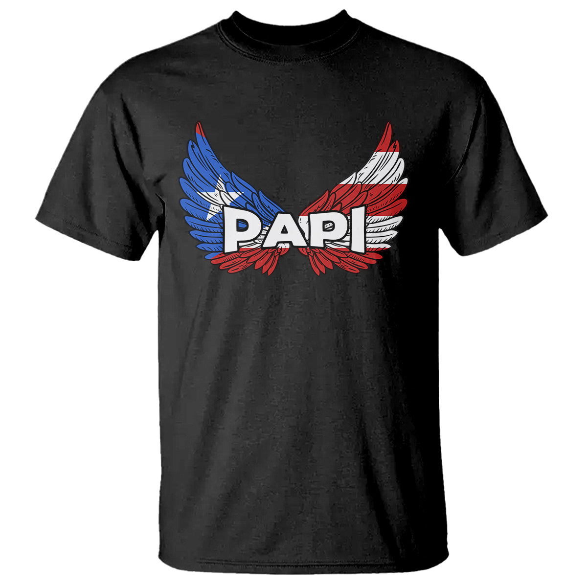 Papi Puerto Rican Father's Day T Shirt - Wonder Print Shop