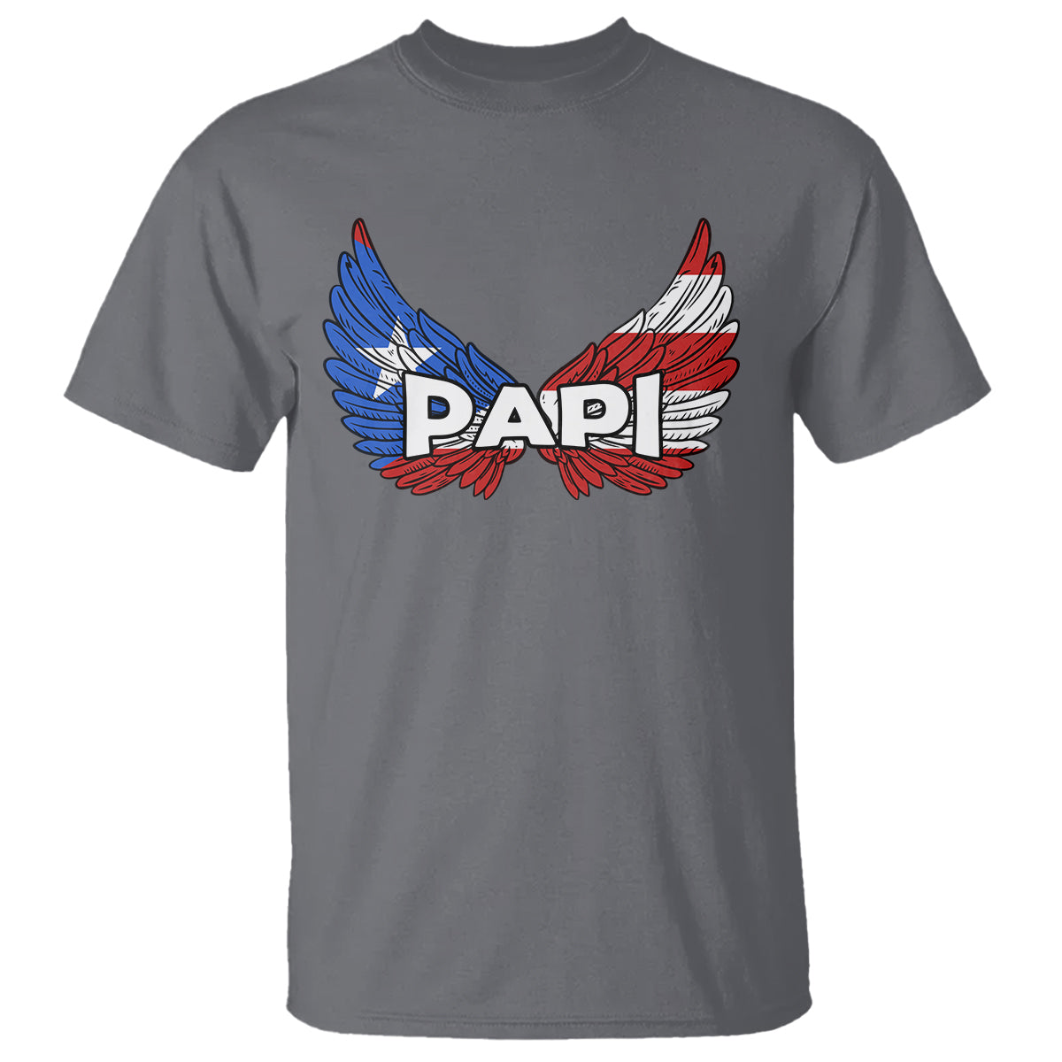 Papi Puerto Rican Father's Day T Shirt - Wonder Print Shop