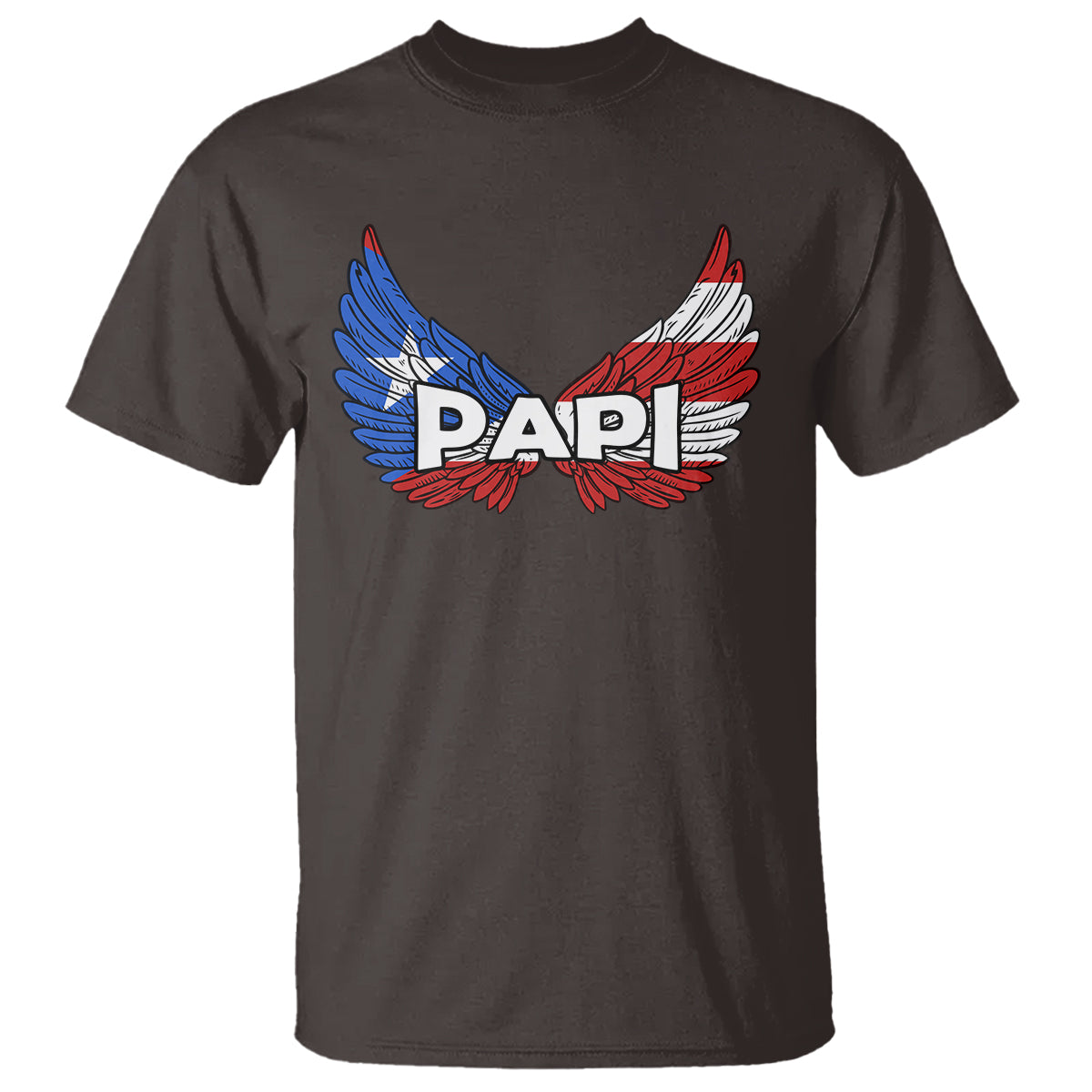 Papi Puerto Rican Father's Day T Shirt - Wonder Print Shop