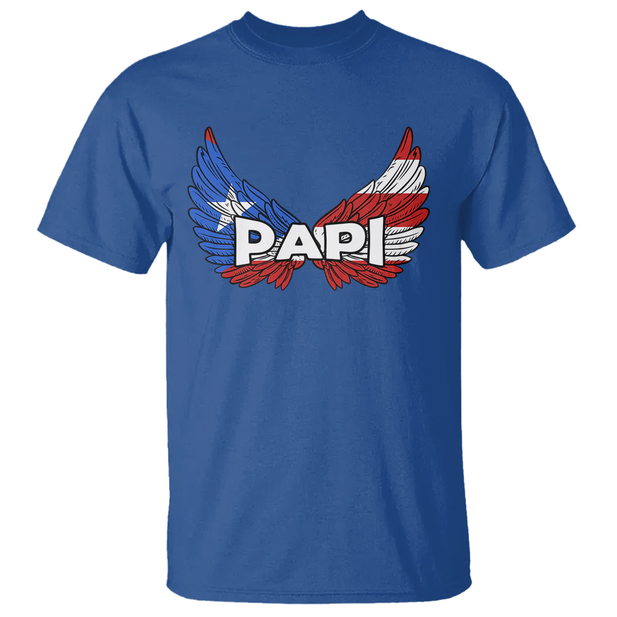 Papi Puerto Rican Father's Day T Shirt - Wonder Print Shop
