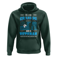 Father's Day Hoodie I'm A Dad Grandpa And A Veteran Nothing Scares Me - Wonder Print Shop