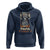 Father's Day Hoodie Being A Veteran Is An Honor Being Papa Is Priceless - Wonder Print Shop