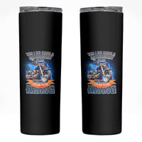 Retirement Plan Motorcycle Lover Skinny Tumbler I Plan To Go  Riding Rider