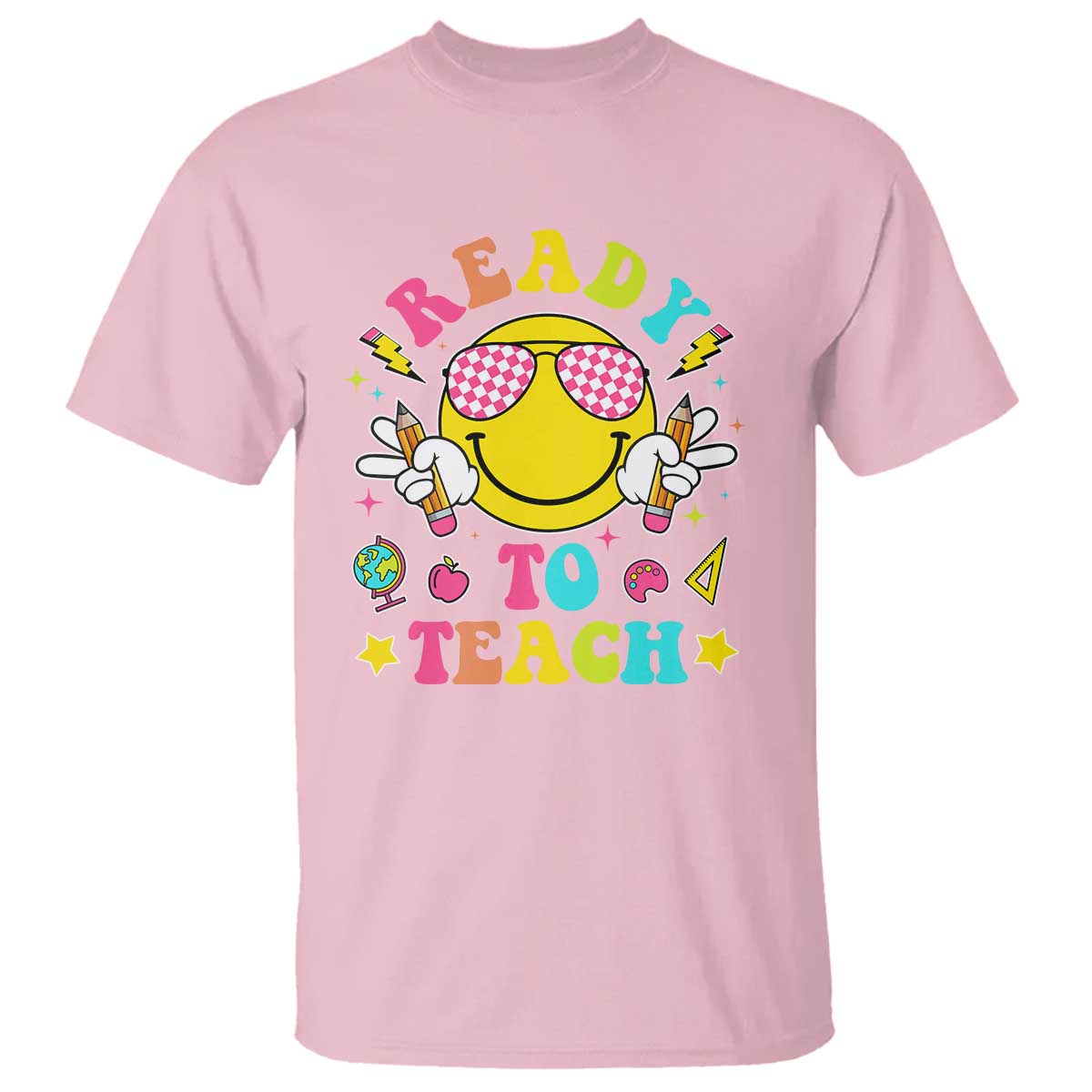 Funny Ready To Teach Teacher Back To School T Shirt - Wonder Print Shop