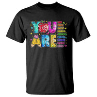 Teacher T Shirt You Are Kind Brave Smart - Wonder Print Shop