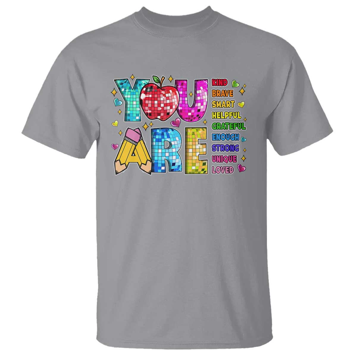 Teacher T Shirt You Are Kind Brave Smart - Wonder Print Shop
