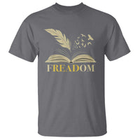Book Lover T Shirt Reading Freadom Against Book Bans - Wonder Print Shop