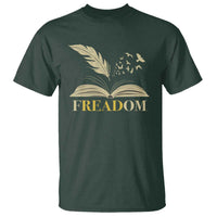 Book Lover T Shirt Reading Freadom Against Book Bans - Wonder Print Shop