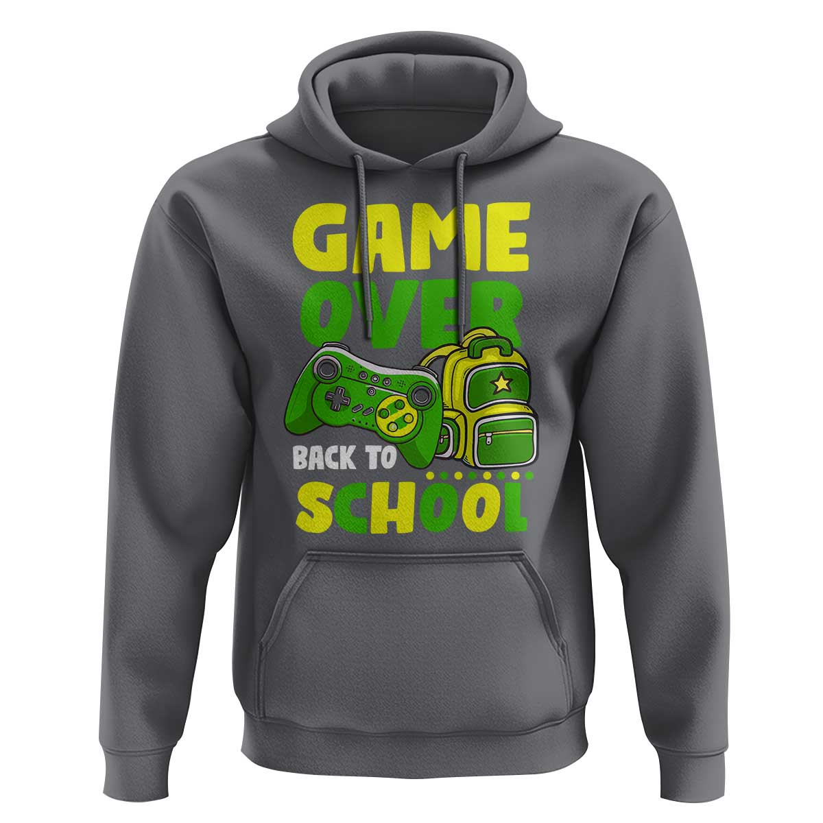 Funny Game Over Back To School Hoodie - Wonder Print Shop