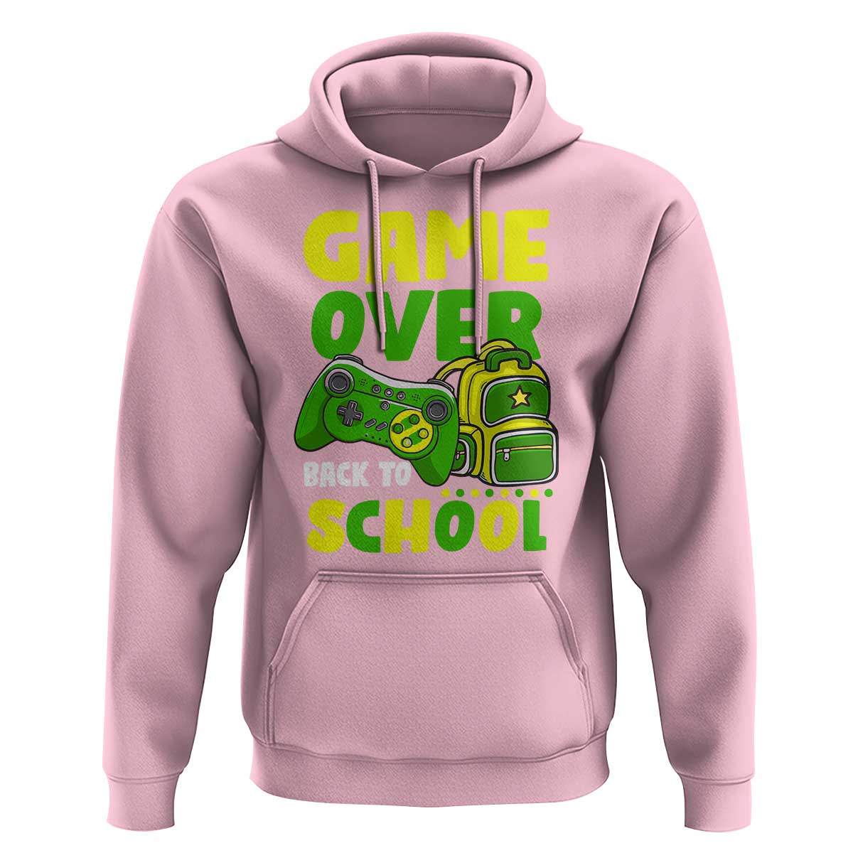 Funny Game Over Back To School Hoodie - Wonder Print Shop