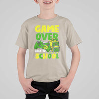 Funny Game Over Back To School T Shirt For Kid - Wonder Print Shop