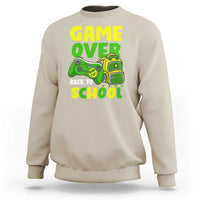 Funny Game Over Back To School Sweatshirt - Wonder Print Shop