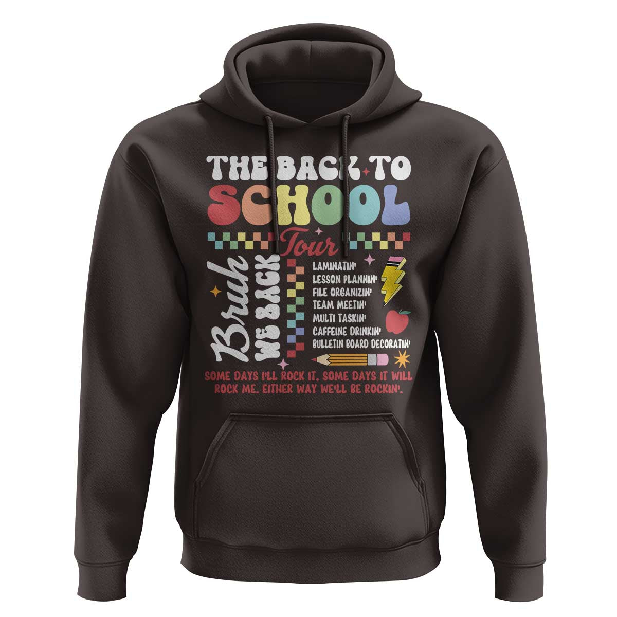 Funny The Back To School Tour Hoodie - Wonder Print Shop