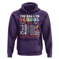 Funny The Back To School Tour Hoodie - Wonder Print Shop