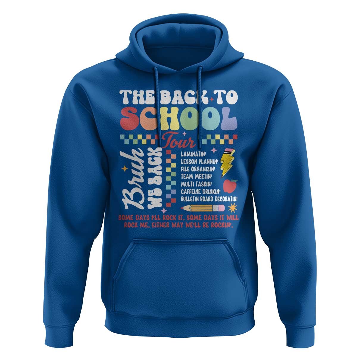 Funny The Back To School Tour Hoodie - Wonder Print Shop