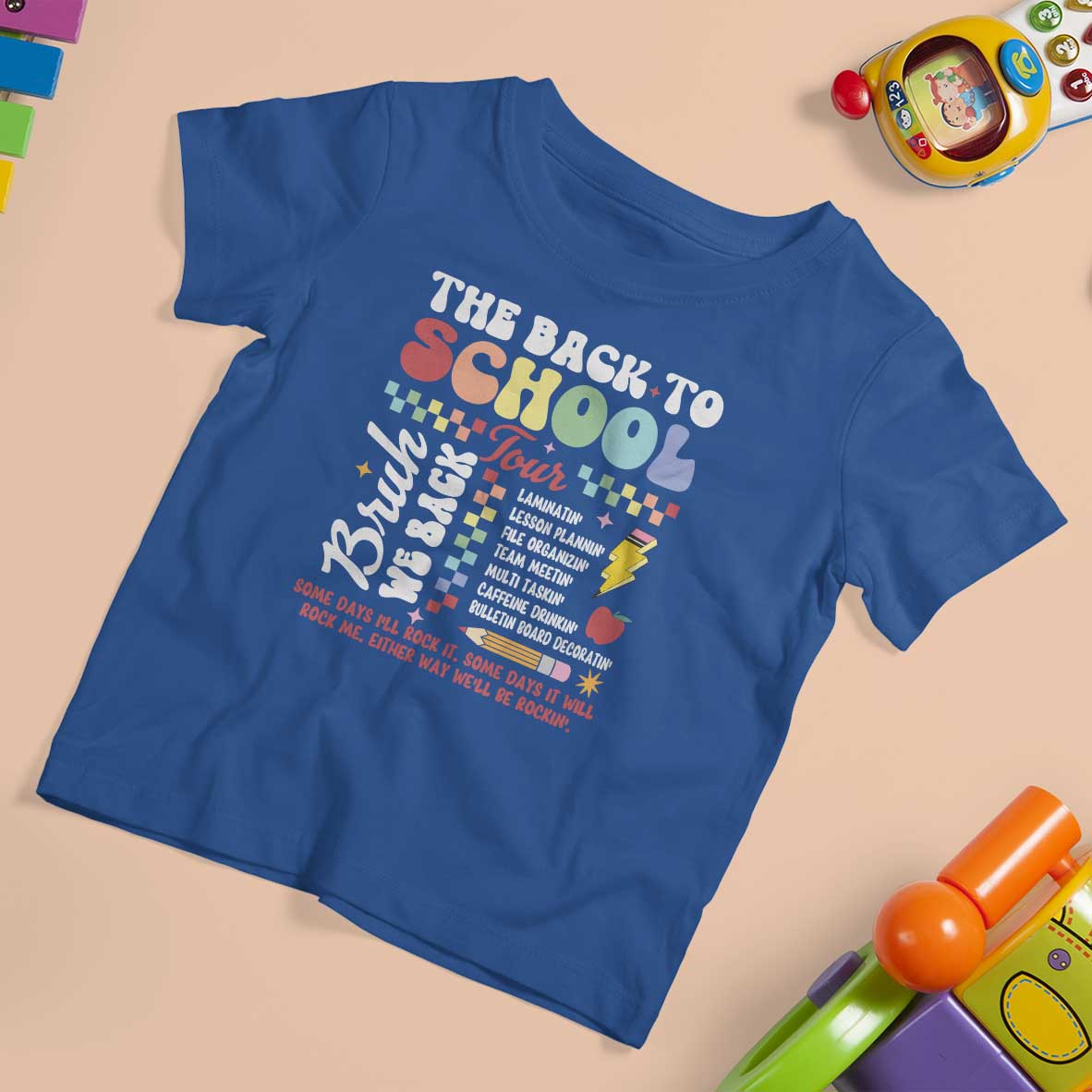 Funny The Back To School Tour T Shirt For Kid - Wonder Print Shop
