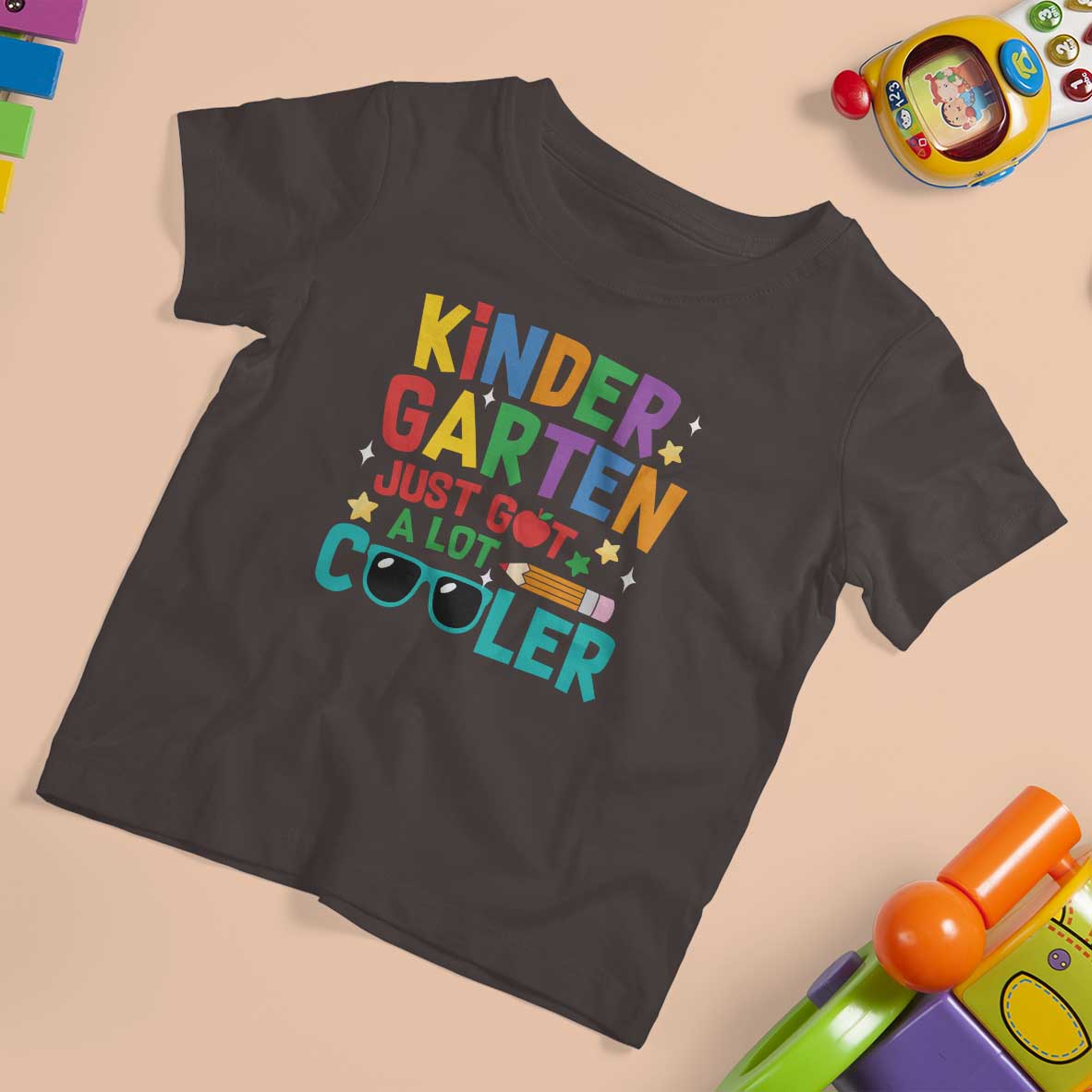 Funny Kindergarten T Shirt For Kid Just Got A Lot Cooler - Wonder Print Shop