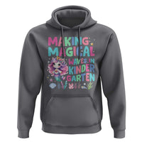 Kindergarten Mermaid Unicorn Hoodie Making Magical Waves In Kindergarten - Wonder Print Shop