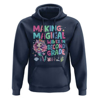 2nd Grade Mermaid Unicorn Hoodie Making Magical Waves In Second Grade - Wonder Print Shop