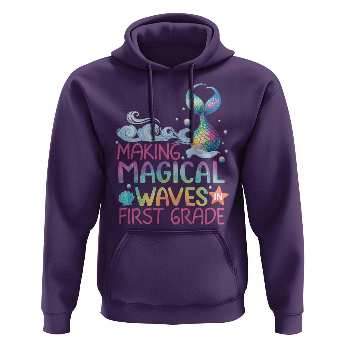 1st Grade Mermaid Hoodie Making Magical Waves In First Grade - Wonder Print Shop