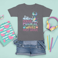 1st Grade Mermaid T Shirt For Kid Making Magical Waves In First Grade - Wonder Print Shop