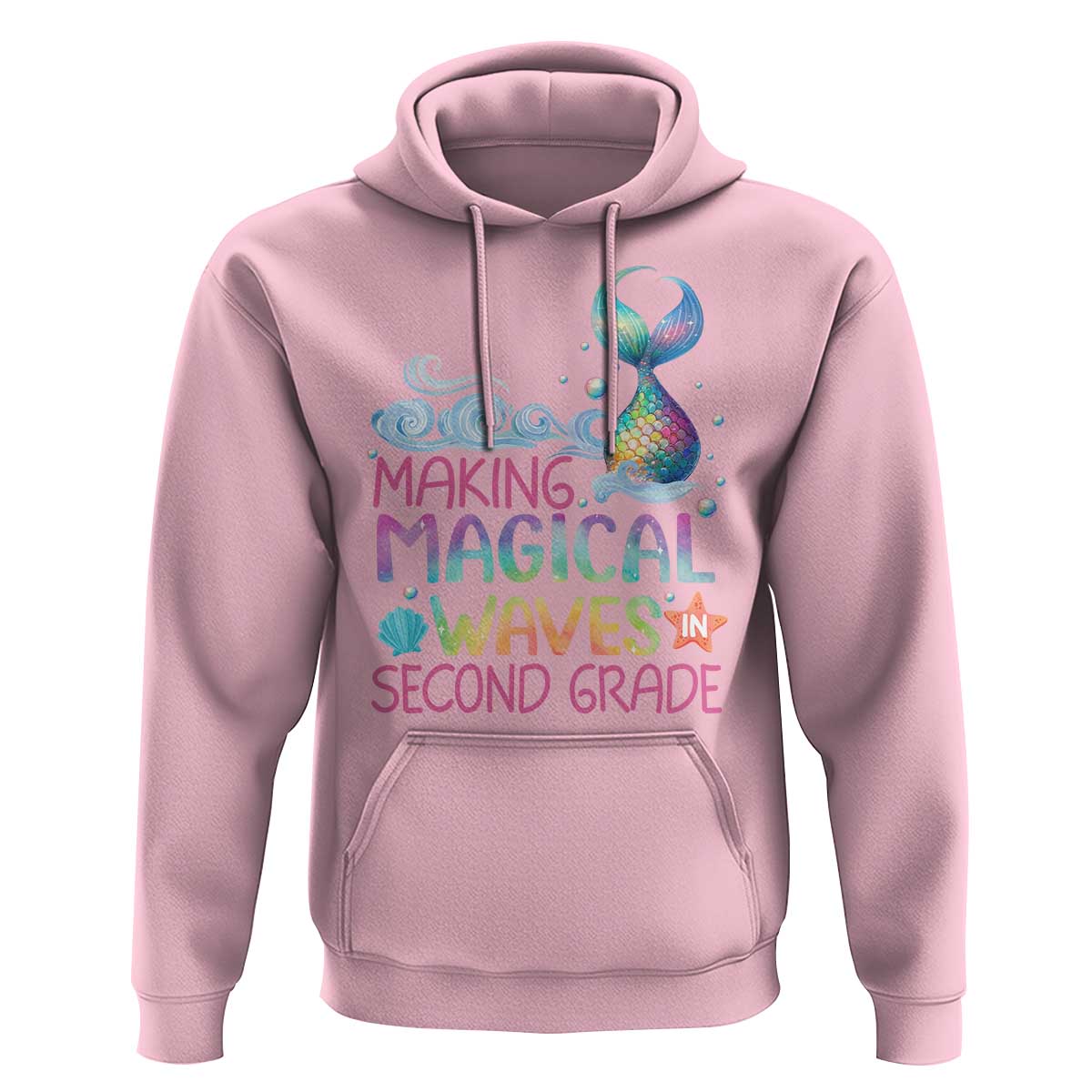 2nd Grade Mermaid Hoodie Making Magical Waves In Second Grade - Wonder Print Shop