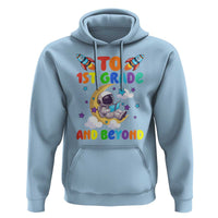 Funny 1st Grade Outer Space Hoodie To Frist Grade And Beyond Astronaut - Wonder Print Shop