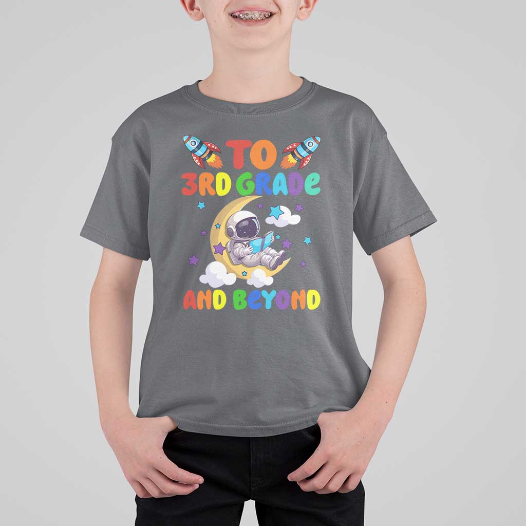 Funny 3rd Grade Outer Space T Shirt For Kid To Third Grade And Beyond Astronaut - Wonder Print Shop