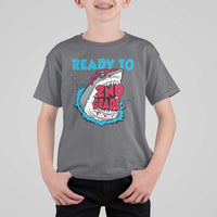 Funny Shark Ready To Attack 2nd Grade T Shirt For Kid - Wonder Print Shop