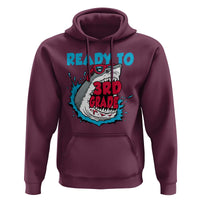 Funny Shark Ready To Attack 3rd Grade Hoodie - Wonder Print Shop