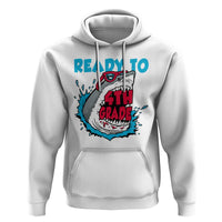 Funny Shark Ready To Attack 4th Grade Hoodie - Wonder Print Shop