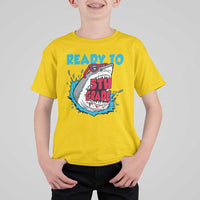Funny Shark Ready To Attack 5th Grade T Shirt For Kid - Wonder Print Shop