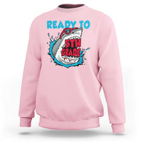 Funny Shark Ready To Attack 5th Grade Sweatshirt - Wonder Print Shop