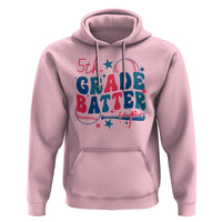 5th Grade Baseball Player Hoodie Batter Up Back To School - Wonder Print Shop